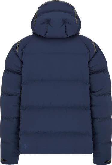 Dior puffer jacket navy